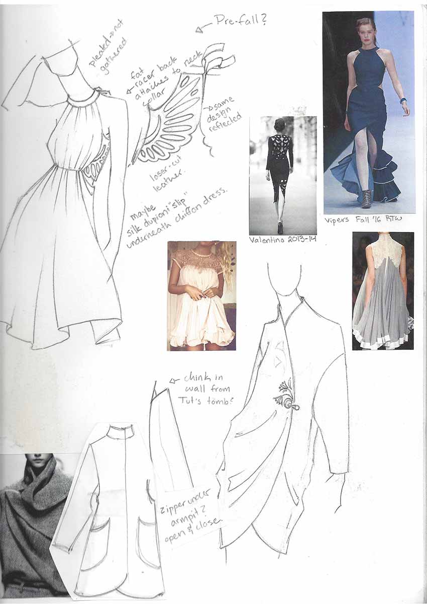 Tailoring Process on Kathryn McCarthy's Online Portfolio